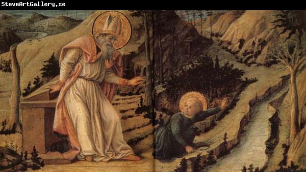 Filippino Lippi The Vision of St.Augustine